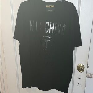 Moschino Black Graphic Tee